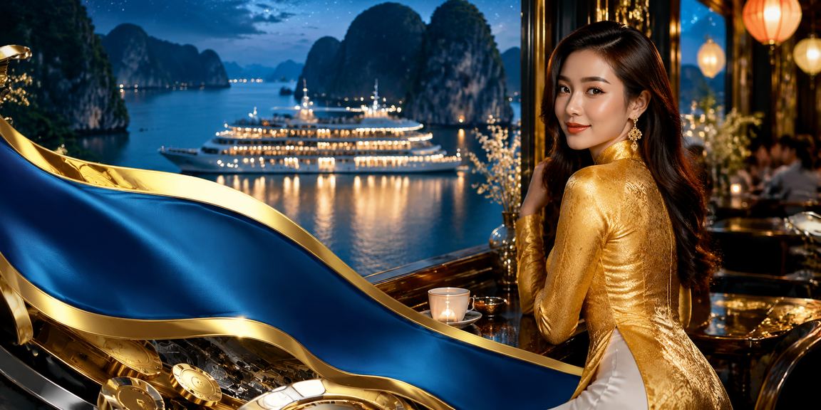 Thành viên VIP k14 nhận bonus – phong cách áo dài Hạ Long Bay