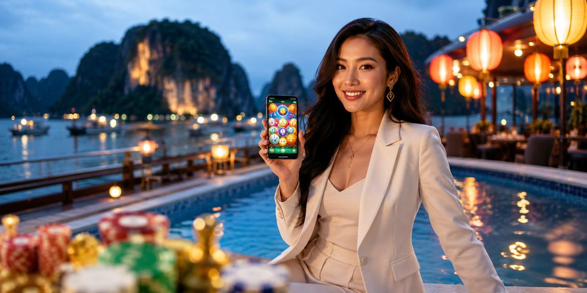 Người chơi xổ số và casino tại Hội An dưới ánh đèn lồng – không khí giải trí đêm hội độc đáo