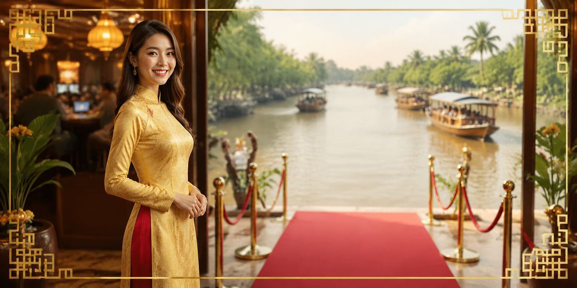 Người chơi bài tại miền Tây sông Mekong – trải nghiệm card game casino trực tuyến trên thiết bị di động